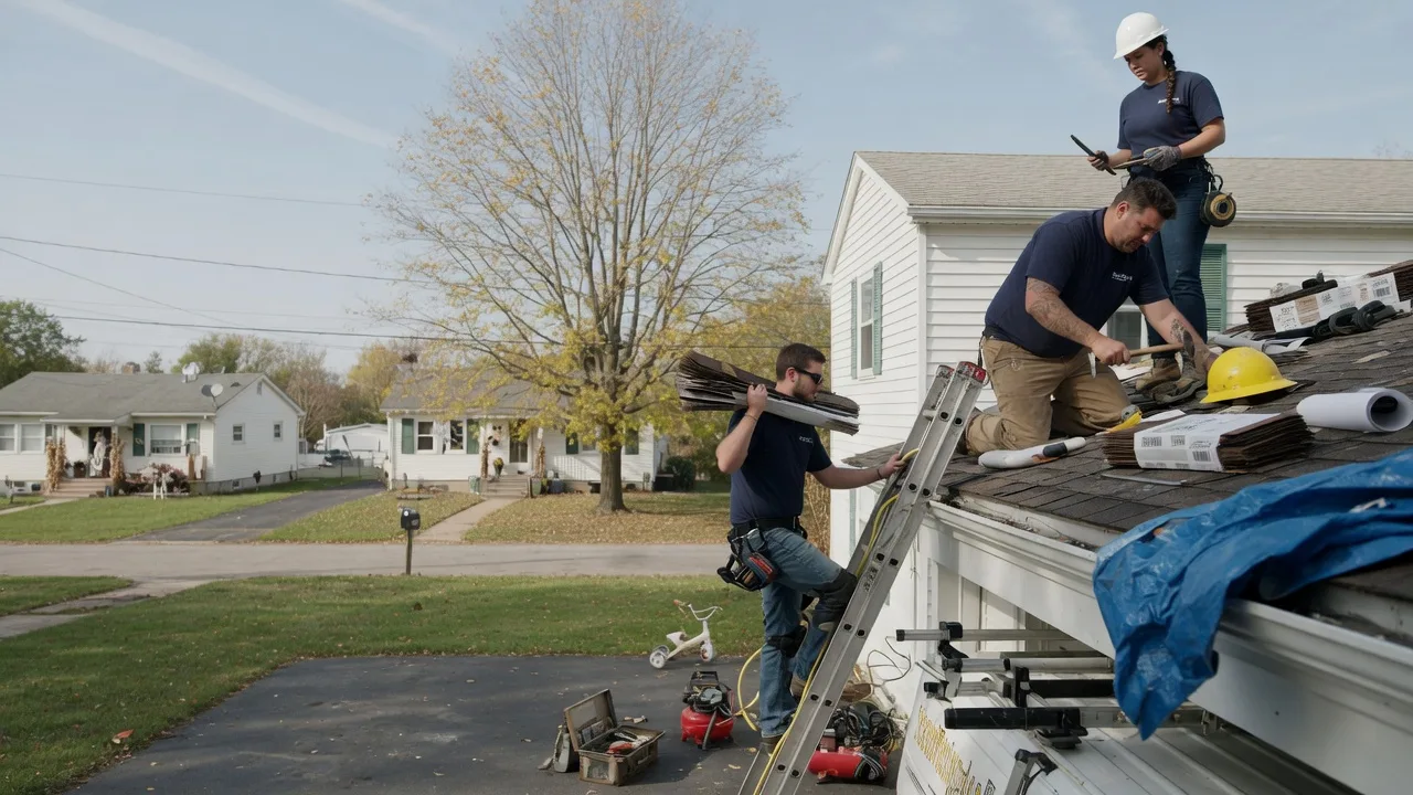 Local Roofing Contractors in Eau Claire, WI near me